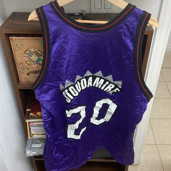 Vintage Champion Toronto Raptors Damon Stoudamire #20 Jersey - Picture 5 of 6
